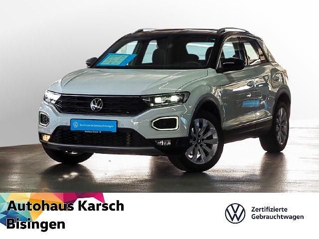 Pure white Gebraucht 2021 VW T-Roc Sport SUV | 24.890 € (Fairer Preis) - Bild 1/3