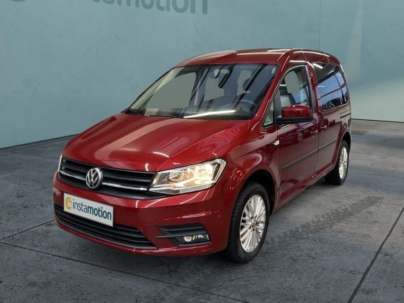 Rot Gebraucht 2020 VW Caddy Trendline Van / Kleinbus | 23.990 € (Etwas zu teuer) - Bild 1/4