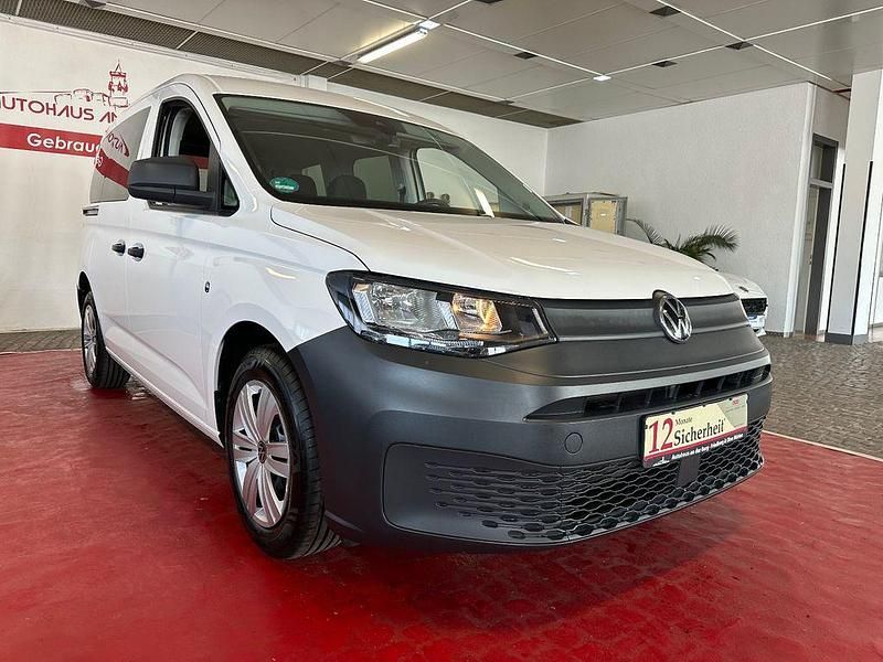 Candyweiss Gebraucht 2021 VW Caddy Van / Kleinbus | 22.900 € - Bild 1/4