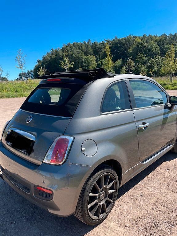 Grau Gebraucht 2015 Fiat 500C S Cabrio | 8.500 € (Guter Preis) - Bild 1/4