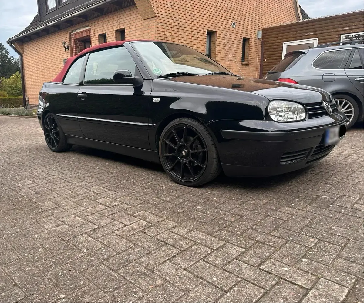 Gebraucht VW Golf 2001 Schwarz Cabrio