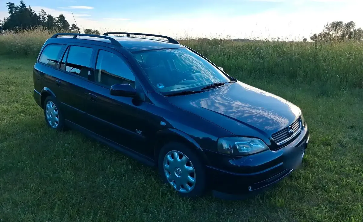 Gebraucht Opel Astra 84 PS (61 kW) 2003 Blau Kombi