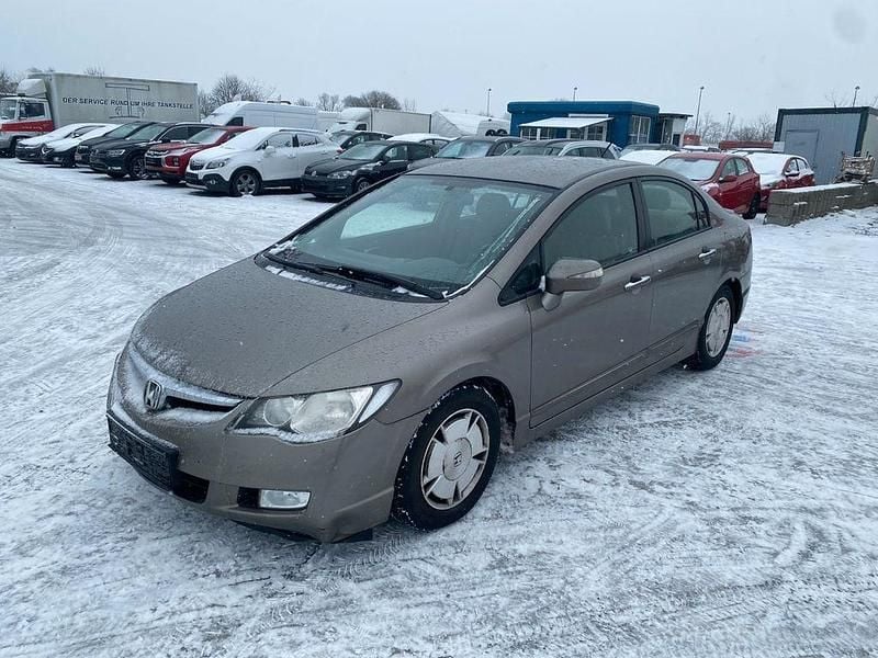 Grau Gebraucht 2007 Honda Civic Hybrid Limousine | 2.450 € (Superpreis) - Bild 1/4