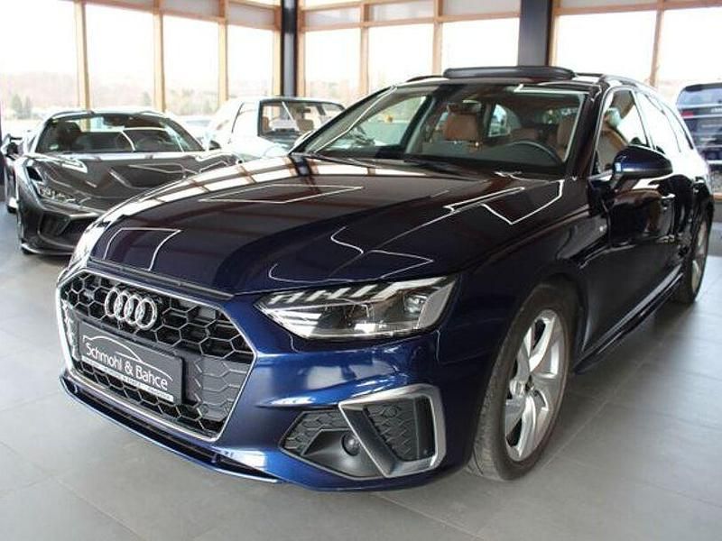 Gebraucht Audi A4 S-Line 204 PS (150 kW) 2022 Blau Kombi