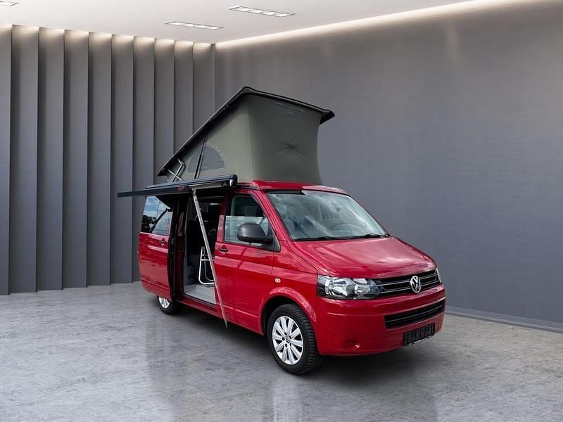 Rot Gebraucht 2011 VW T5 California Van | 28.800 € - Bild 1/4