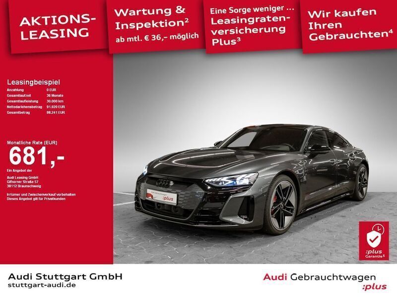 Daytonagrau perleffekt Gebraucht 2024 Audi e-tron GT quattro Ambiente Limousine | 93.940 € - Bild 1/2