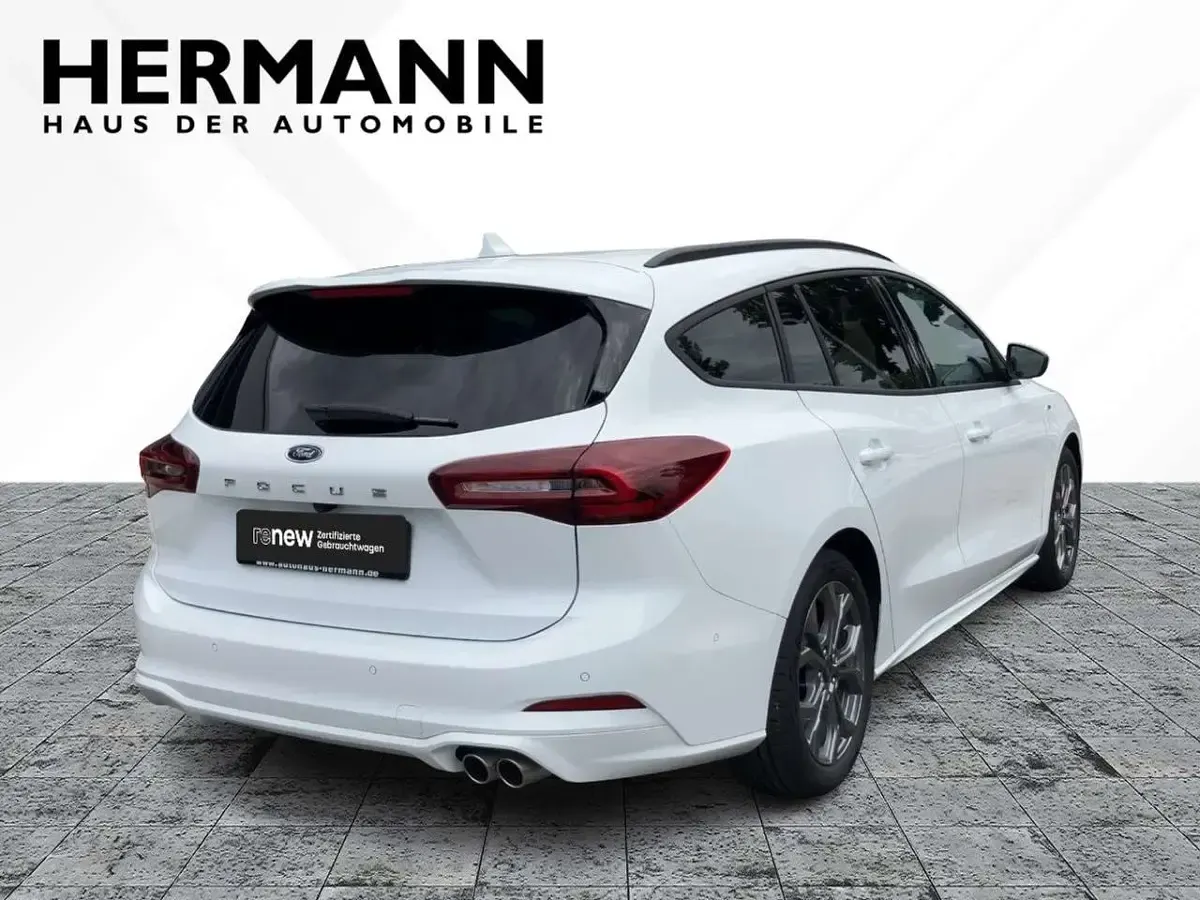 Ny Ford Focus ST-Line 125 HK (91 kW) 2025 Hvid Stationcar