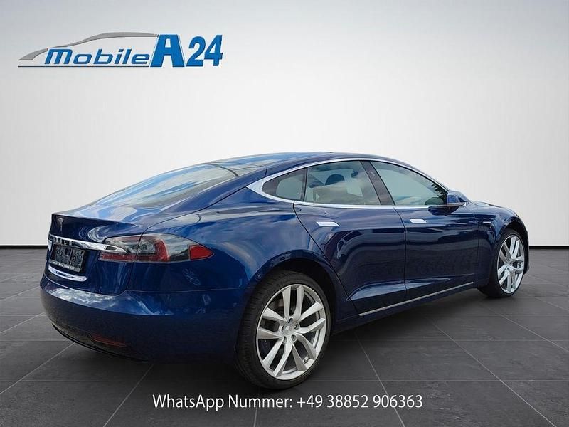 Gebraucht Tesla Model S 244 kW (332 PS) 2017 Deep blue metallic Kleinwagen