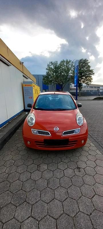 Rot Gebraucht 2010 Nissan Micra Kleinwagen | 2.100 € - Bild 1/4