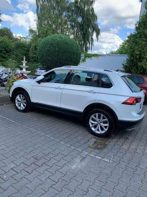 Weiß Gebraucht 2019 VW Tiguan Highline SUV | 29.000 € (Fairer Preis) - Bild 1/4