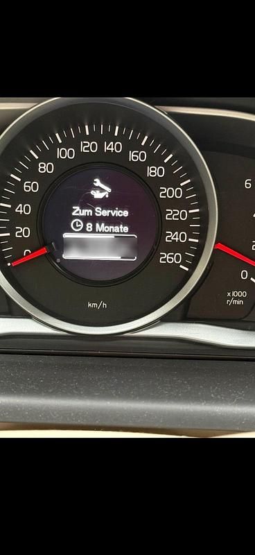 Gebraucht Volvo V70 2014 Blau Kombi