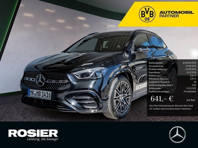 Schwarz / kosmosschwarz Gebraucht 2025 Mercedes GLA180 Advanced Plus SUV | 41.970 € (Fairer Preis) - Bild 1/4