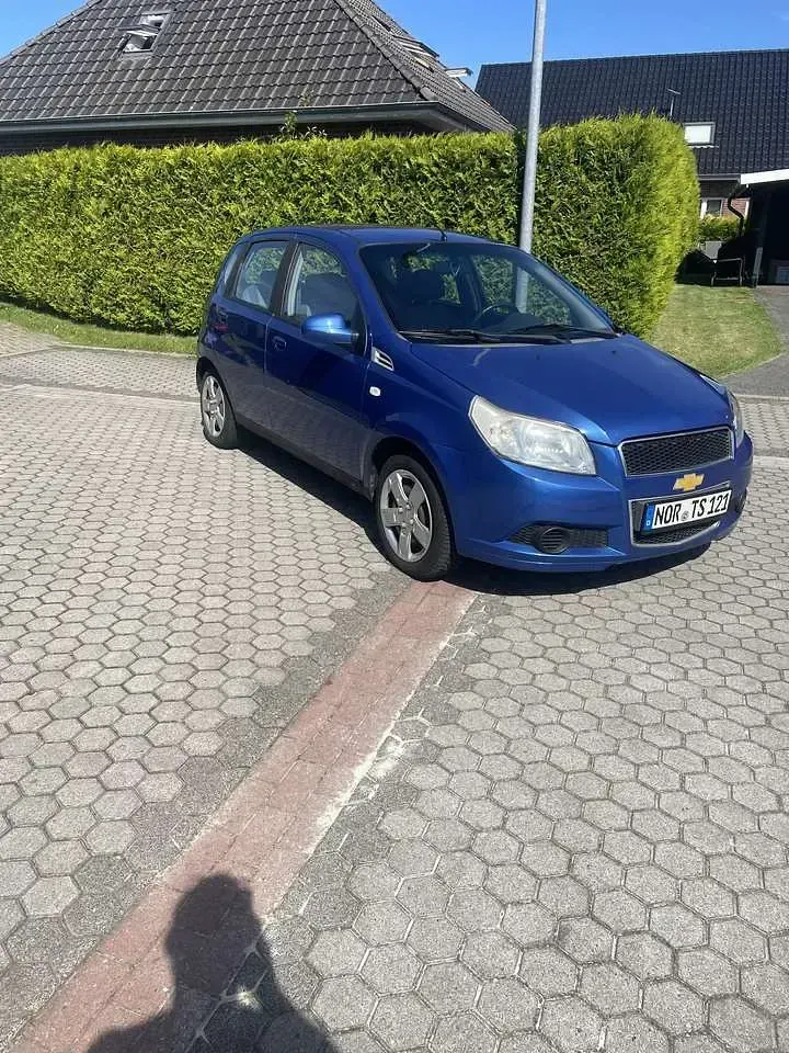 Gebraucht Chevrolet Aveo LS 84 PS (61 kW) 2008 Blau Kleinwagen