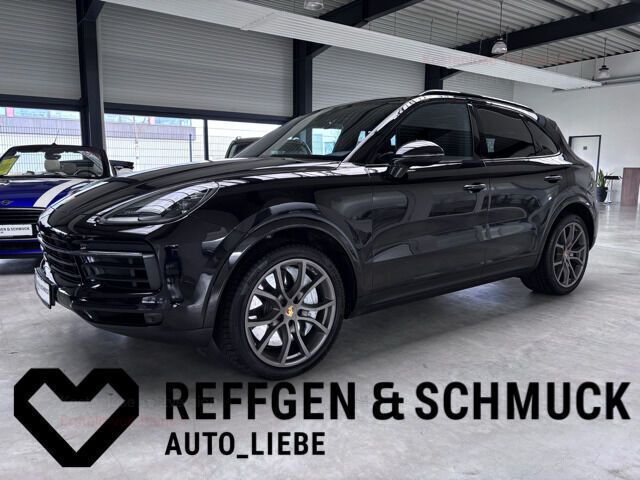 Schwarz (metallic) Gebraucht 2018 Porsche Cayenne S SUV | 47.980 € (Etwas zu teuer) - Bild 1/4