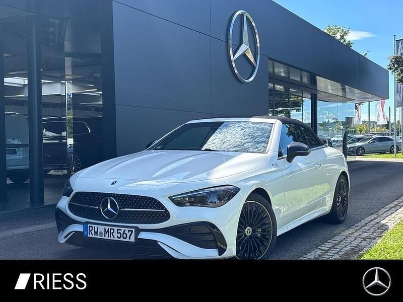 Weiß Gebraucht 2025 Mercedes CLE200 AMG Cabrio | 67.800 € - Bild 1/4