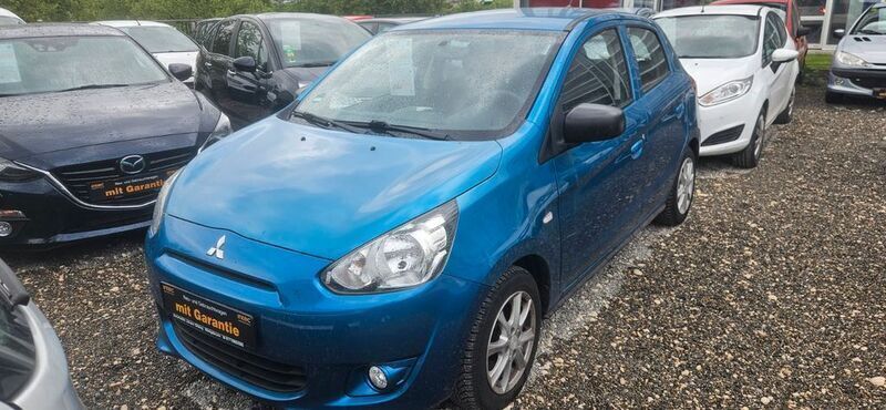 Blau Gebraucht 2015 Mitsubishi Space Star Limousine | 3.690 € (Fairer Preis) - Bild 1/4