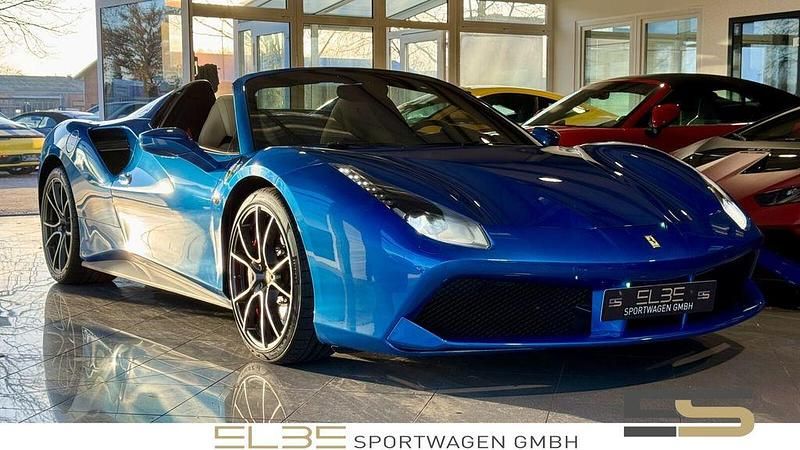 Gebraucht Ferrari 488 670 PS (492 kW) 2017 Blau Cabrio