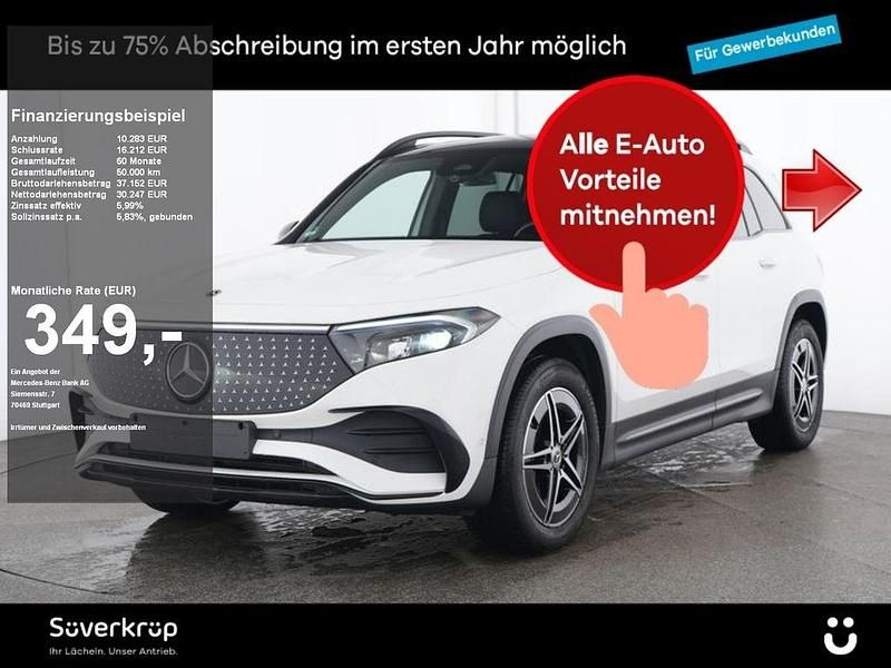 Weiß Gebraucht 2024 Mercedes EQB350 AMG SUV | 40.530 € (Fairer Preis) - Bild 1/2