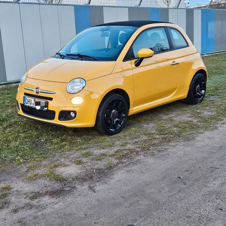 Gebraucht Fiat 500C Lounge 69 PS (50 kW) 2015 Gelb Cabrio