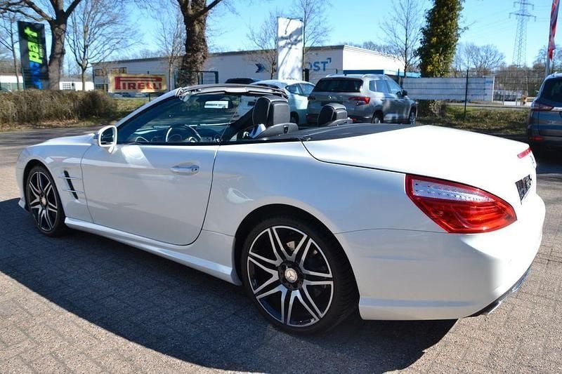 Gebraucht Mercedes SL400 AMG 333 PS (244 kW) 2015 Weiß Cabrio