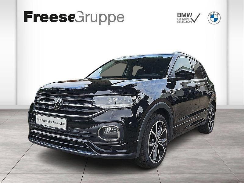 Schwarz Gebraucht 2021 VW T-Cross Style SUV | 21.990 € (Fairer Preis) - Bild 1/4