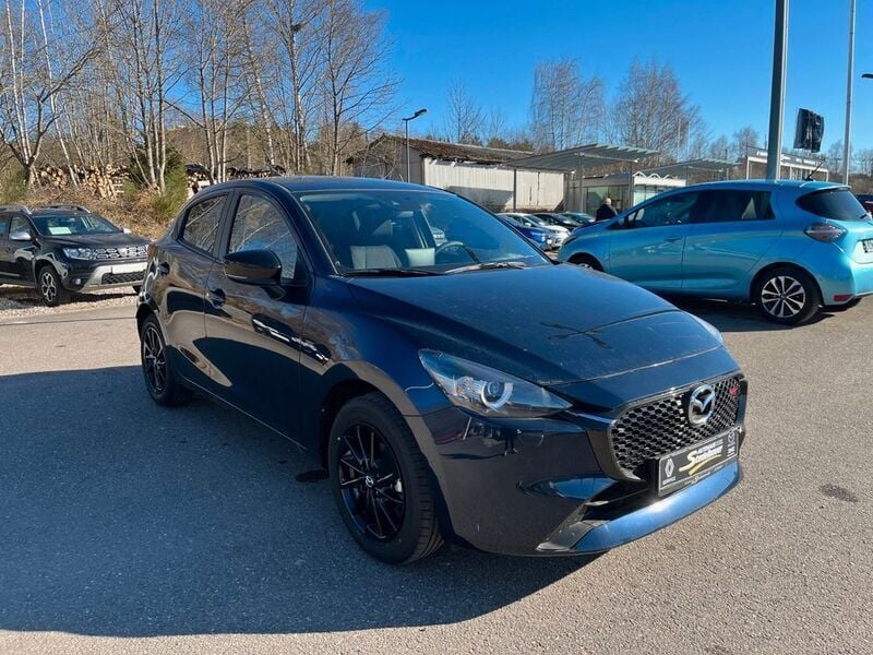 Neu Mazda 2 Homura-Line 90 PS (66 kW) 2025 Blau Limousine