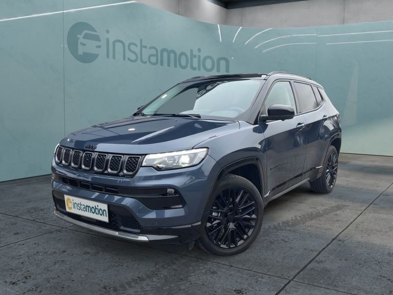 Blau Gebraucht 2023 Jeep Compass SUV | 35.540 € - Bild 1/3