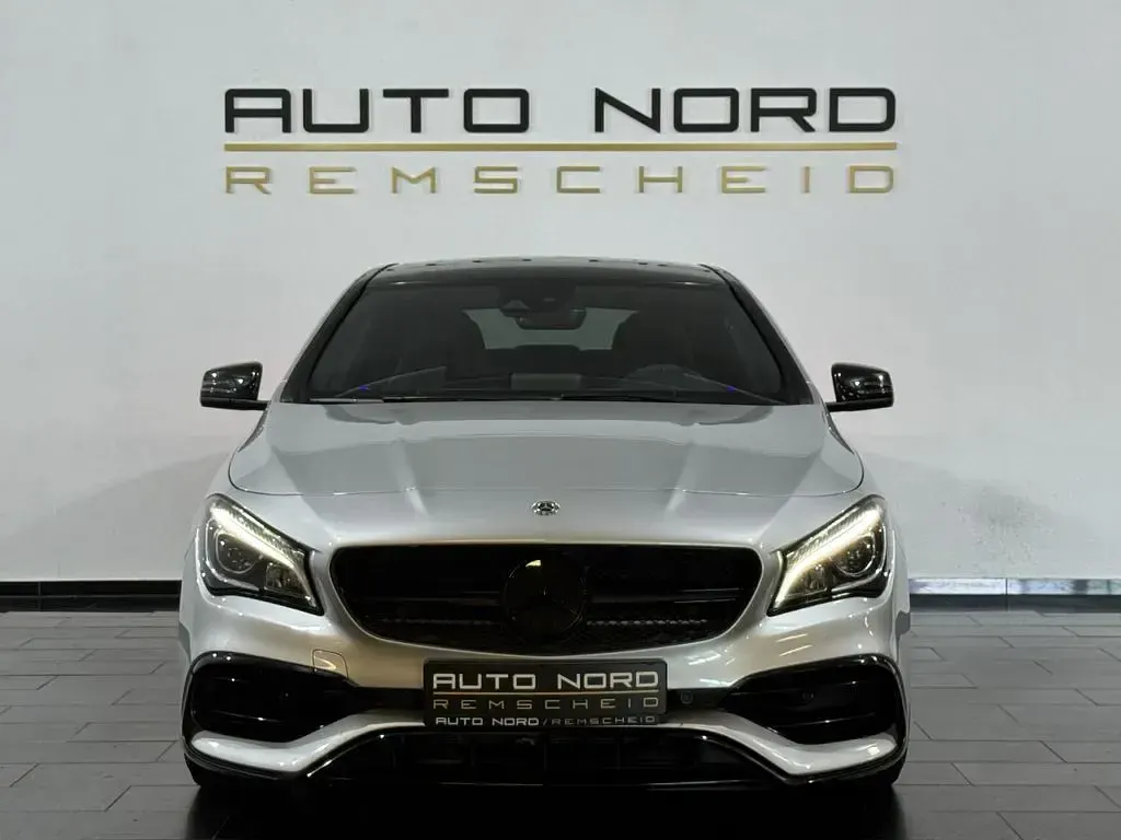 Gebraucht Mercedes CLA45 AMG AMG 381 PS (280 kW) 2018 Polarsilber  metalliclack Coupé
