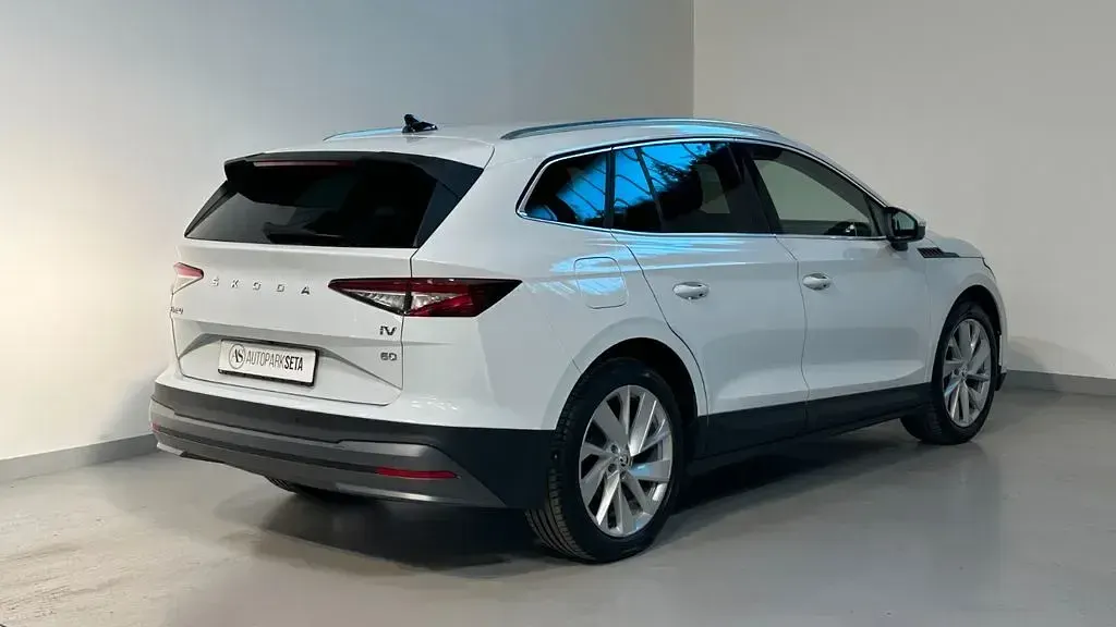 Gebraucht Skoda Enyaq iV Loft 131 kW (179 PS) 2021 Weiß SUV