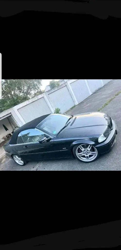 Gebraucht BMW 323 Cabriolet 170 PS (125 kW) 2000 Schwarz Cabrio