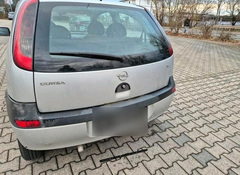 Gebraucht Opel Corsa 2002 Grau Kleinwagen