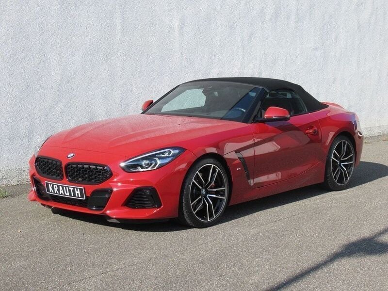 Rot Gebraucht 2021 BMW Z4 M Sport Cabrio | 48.500 € (Fairer Preis) - Bild 1/4
