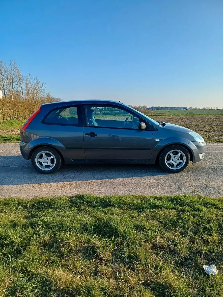 Second-hand Ford Fiesta 80 CP (58 kW) 2004 Gri Hatchback