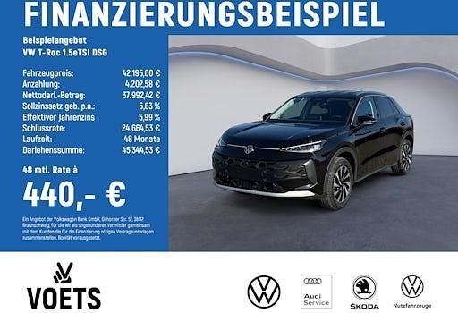 Neu VW T-Roc Style 150 PS (110 kW) 2026 Schwarz SUV
