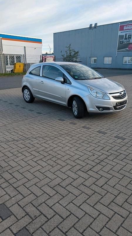 Silber Gebraucht 2007 Opel Corsa Kleinwagen | 2.199 € - Bild 1/4