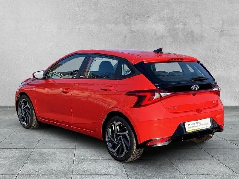 Gebraucht Hyundai i20 Intro Edition 101 PS (74 kW) 2021 Rot Kleinwagen