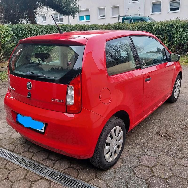 Gebraucht Skoda Citigo 60 PS (44 kW) 2015 Rot Kleinwagen