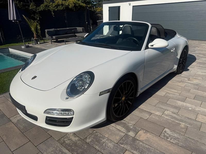 Weiß Gebraucht 2008 Porsche 997 Cabrio | 64.990 € (Superpreis) - Bild 1/4