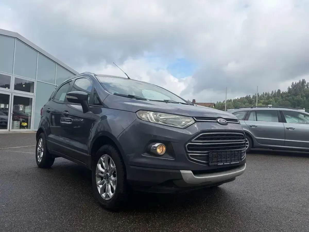 Gebraucht Ford Ecosport Titanium 125 PS (91 kW) 2014 Smokegrau metallic SUV