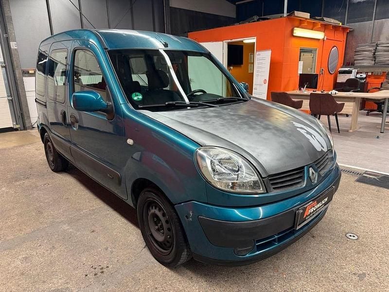 Gebraucht Renault Kangoo Privilege 95 PS (69 kW) 2007 Blau Van / Kleinbus