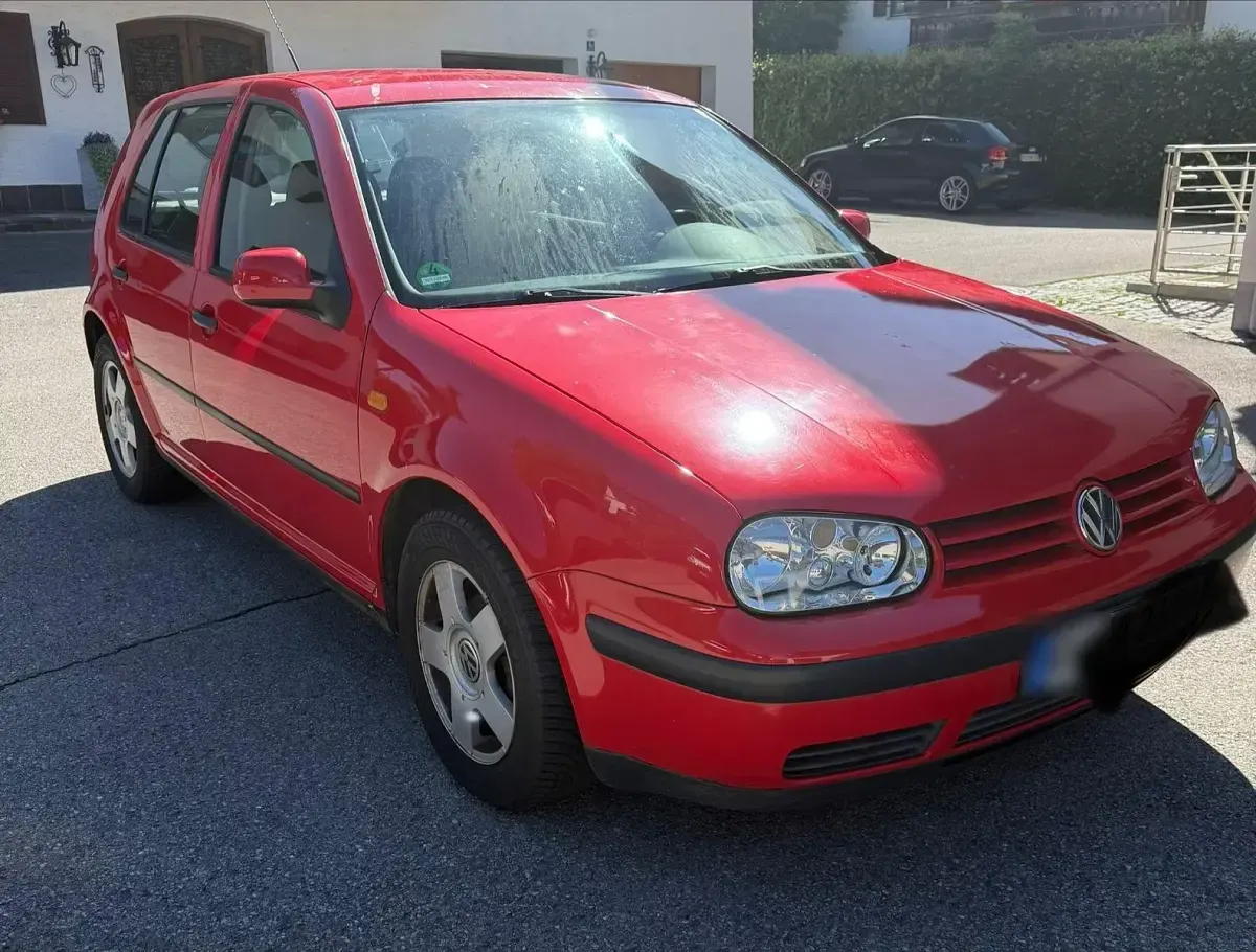 Gebraucht VW Golf III 75 PS (55 kW) 1998 Rot Kombi