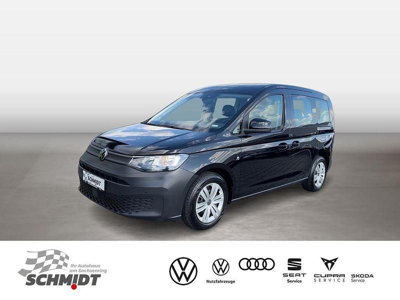 Gebraucht VW Caddy Basis 122 PS (89 kW) 2021 Schwarz Van / Kleinbus