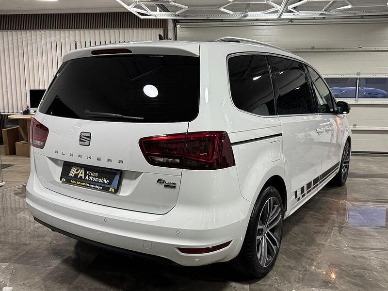 Gebraucht Seat Alhambra 4Drive 177 PS (130 kW) 2019 Weiß Van / Kleinbus