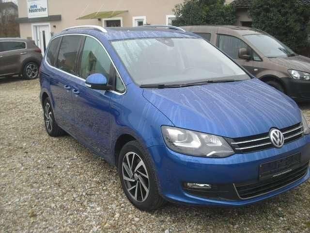 Gebraucht VW Sharan Join 220 PS (161 kW) 2018 Ravennablau metallic Van / Kleinbus