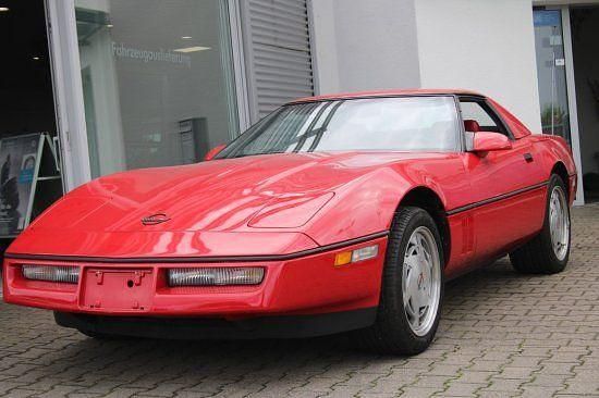 Usata Corvette C4 247 CV (181 kW) 1989 Rosso Cabrio