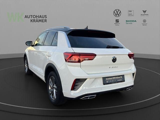 Gebraucht VW T-Roc R-line 110 PS (80 kW) 2023 Weiss SUV