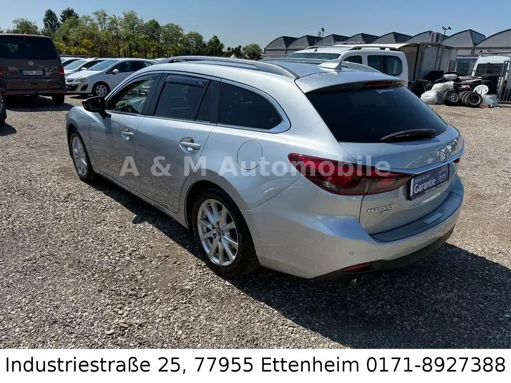 Używany Mazda 6 Exclusive-Line 150 KM (110 kW) 2015 Srebrny Kombi