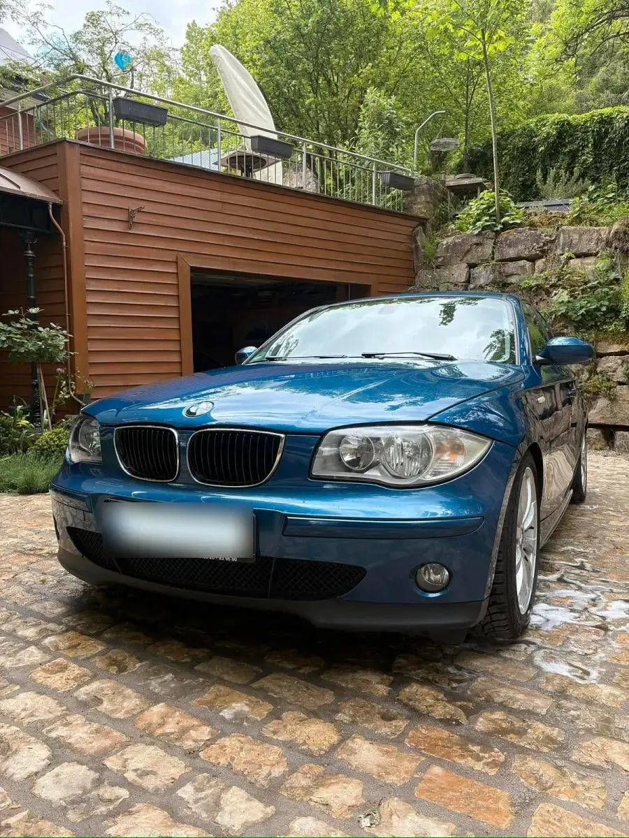 Gebraucht BMW 118 122 PS (89 kW) 2007 Blau Kleinwagen