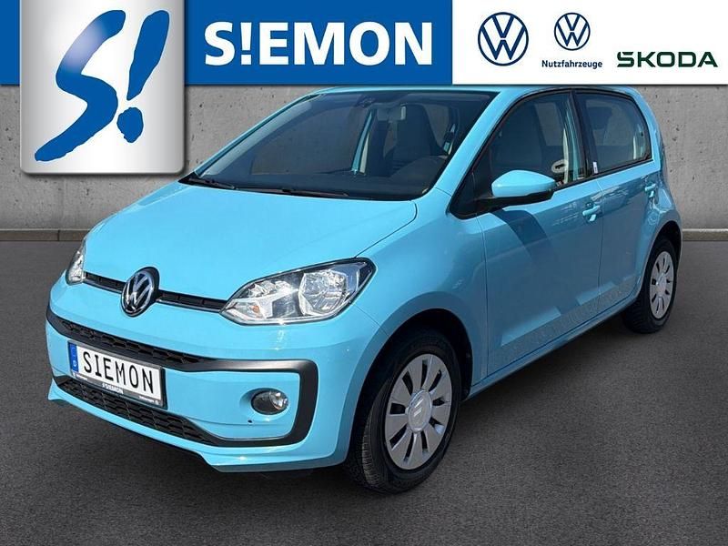 Second-hand VW up! Move 60 CP (44 kW) 2017 Albastru Hatchback