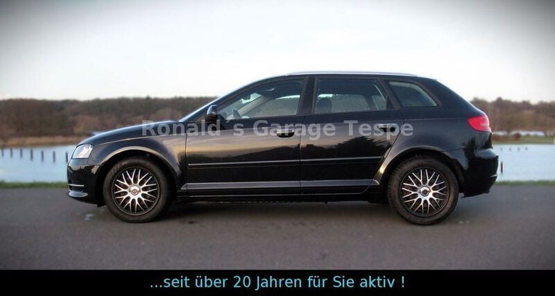 Schwarz Gebraucht 2012 Audi A3 Sportback Kleinwagen | 9.999 € (Teuer) - Bild 1/4